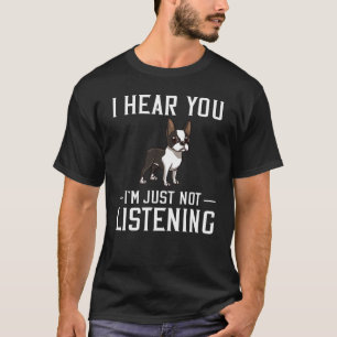Puppies eigenaar van Boston Terrier Dog 1 T-shirt