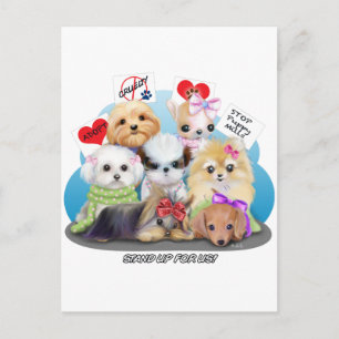 Puppies Manisfescentie Briefkaart