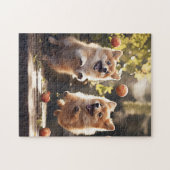 Puppies puzzel (Horizontaal)