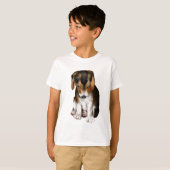 Puppies Regel T-shirt (Voorkant volledig)