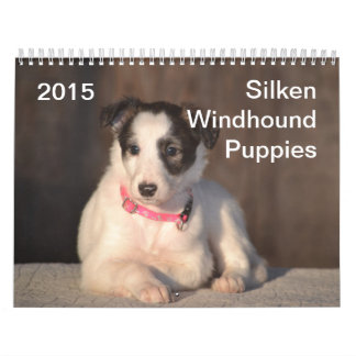 puppies van Silken Windhound 2015 Kalender