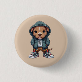 Puppy1 Ronde Button 3,2 Cm