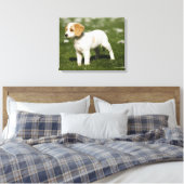 Puppy 3 canvas afdruk (Insitu (Slaapkamer))