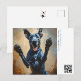 Puppy-aankondiging Briefkaart