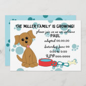 Puppy Adoption Celebration! Kaart (Voorkant / Achterkant)