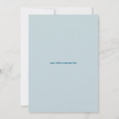 Puppy aime gâteau Anniversaire Fête Invitation (Dos)