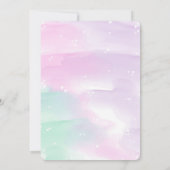 Puppy Birthday Uitnodiging (Achterkant)