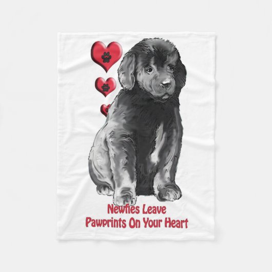 Puppy Blanket verfrissen Fleece Deken (Voorkant)