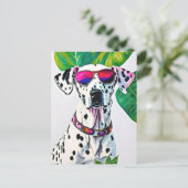 puppy briefkaart (Staand voorkant)