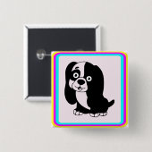 Puppy Button (Voorkant /achterkant)