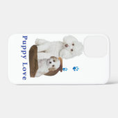 Puppy Case-Mate iPhone Case (Achterkant (horizontaal))