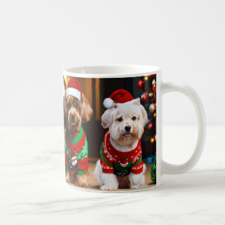 Puppy Christmas Gifts Coffee Mok Vakantie