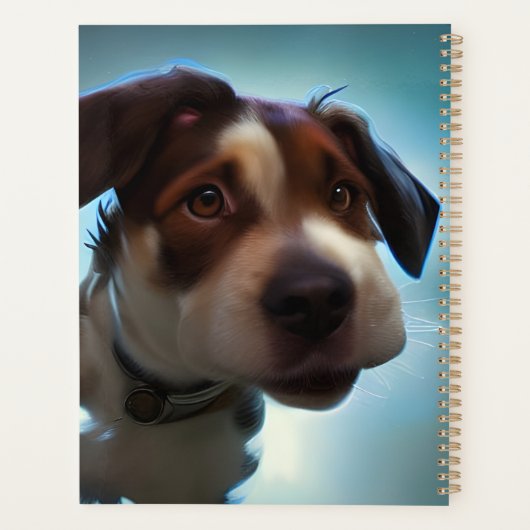 Puppy Courant Dans L'Espace (Dos)