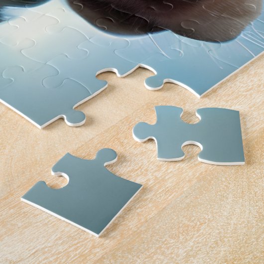 Puppy Courir Dans L'Espace Jigsaw Puzzle (Côté)