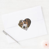 Puppy Dog Beagle Hart Sticker (Envelop)