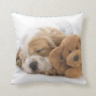 Puppy Dog en Teddy Bear Sierkussen