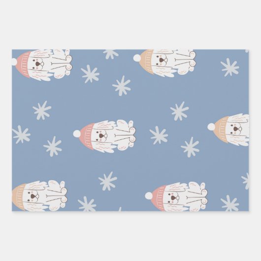 Puppy Dog Holiday of Birthday Wrapping Paper (Voorkant 3)