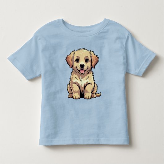 Puppy dog  kinder shirts (Voorkant)