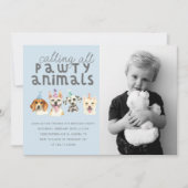 Puppy Dog Party Animals Kaart (Voorkant)