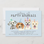 Puppy Dog Party Animals Kaart (Voorkant)