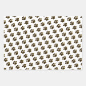 Puppy Dog Patroon Blauw Inpakpapier Vel (Voorkant 2)