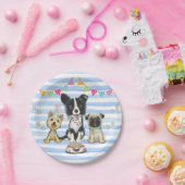 Puppy Dog Pawty Papieren Bordje (Feest)