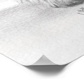 Puppy Dog-tekenillustratie Poster (Hoek)