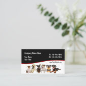 Puppy Dog Training Visitekaartjes (Staand voorkant)