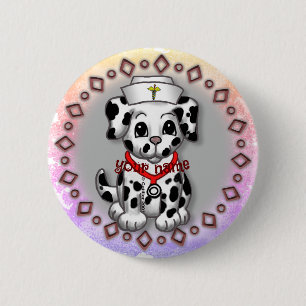 Puppy Dog Zurse Ronde Button 5,7 Cm