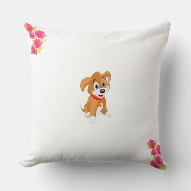 "Puppy Dreams Coussin Design Studio" (Recto)