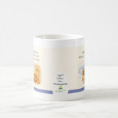 Puppy Dreams Happiness Mug by Tina Tran (Centre)