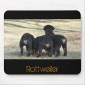 Puppy drie keer muismat (Voorkant)