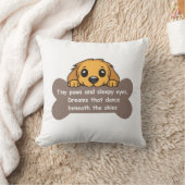 Puppy Dromen Kussen (Deken)