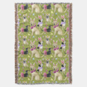 Puppy Easter Collectie Deken (Voorkant Verticaal)