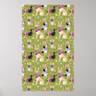 Puppy Easter Collectie Poster