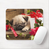 Puppy en cadeaudoos muismat (Met muis)
