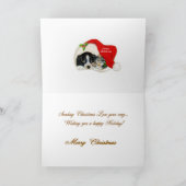 Puppy- en Kitten-kerstkaarten Feestdagen Kaart (Binnen)