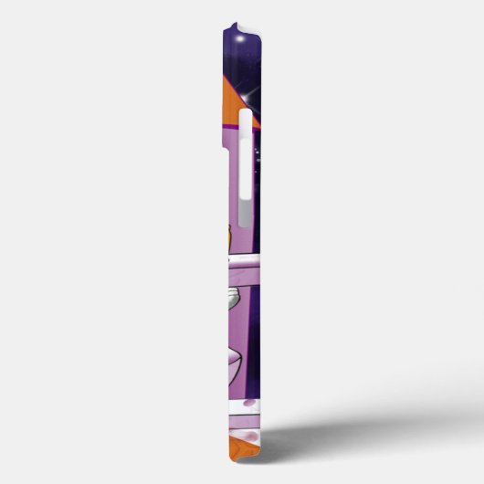 puppy en telescoop in het kasteel Case-Mate iPhone case (Achterkant / Links)