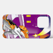 puppy en telescoop in het kasteel Case-Mate iPhone case (Achterkant (horizontaal))