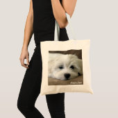 Puppy Eyes Tote Bag (Voorkant (product))