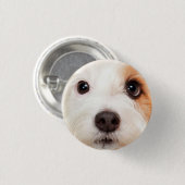 Puppy Face Ronde Button 3,2 Cm (Voorkant /achterkant)