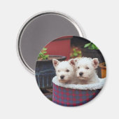 Puppy Friends Magneet (Voorkant / Achterkant)