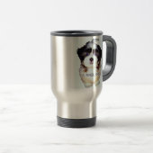 Puppy geïsoleerde mok (Voorkant rechts)