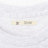 puppy gepersonaliseerde naam & telefoonnummer ijze labels (Aangebracht)