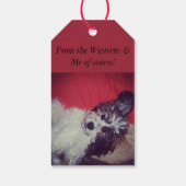 Puppy Gift Labels Cadeaulabel (Achterkant)