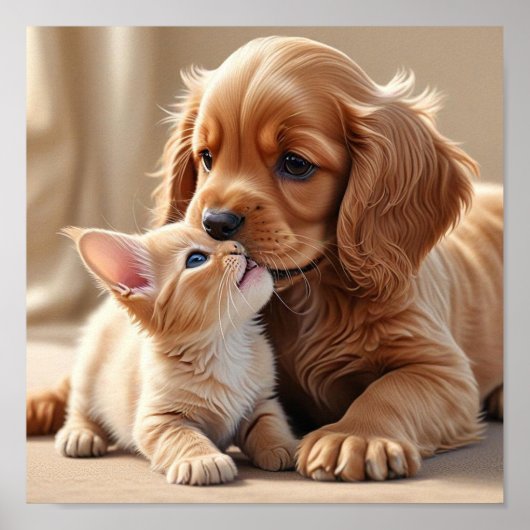 Puppy hond posters (Voorkant)