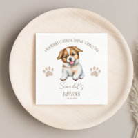 Puppy hond thema baby shower tafel decor