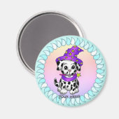 Puppy hond Wizard magneet (Voorkant / Achterkant)