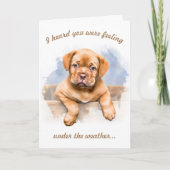 Puppy Hope dat je je beter voelt. Kaart (Voorkant)