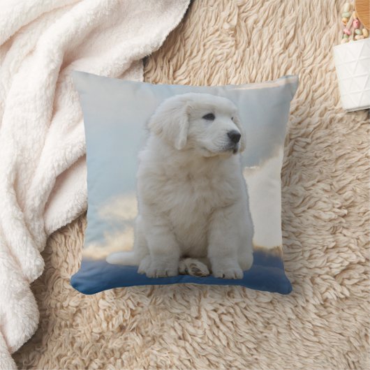 Puppy in de Sky Pillow Kussen (Deken)